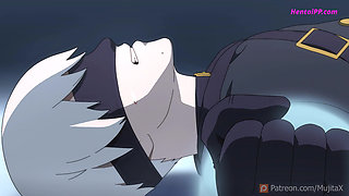 Her Moans Were the Only Error Messages He Enjoyed - Cartoon