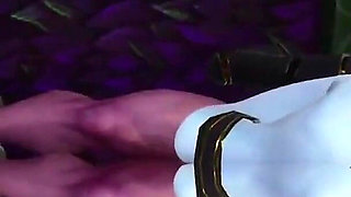 Man bondaged up so she can ride him : Warcraft porn parody