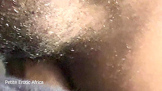 African Ebony Teen Attempts Amazon Style