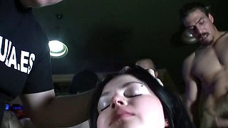 Shione Cooper's Bukkake party scene