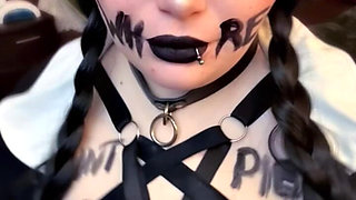 Chunky Wednesday Addams Porn Mistress Interview