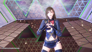 Chung Ha - Algorithm Tifa Lockhart Sexy Striptease Final Fantasy Hentai Uncensored