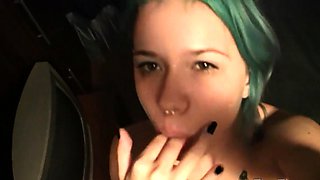 Tiny Emo Web Cam Teasing