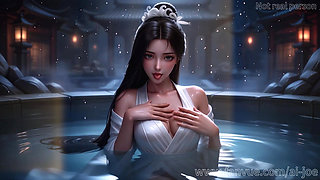 2,Song Yu, oral sex, deep throat penetration, Cum on face, Doggy Style, Swallow, Blowjob facial intercourse,ASMR Generated AI