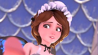 Foxie2k's animated fairy gives my dick a magical blessing