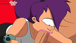LEELA DEEP-THROATING FUCKPOLE FUTURAMA PORNOGRAPHY