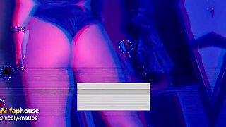 Lesbian Cunnilingus: Marcella Schultz and Nicolly Mattos Swallow Cum at Swingers Club