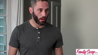 Bad Stepdad Jokes Lead To Swap Family Sex - Lexi Luna, Damon Dice And Sera Ryder