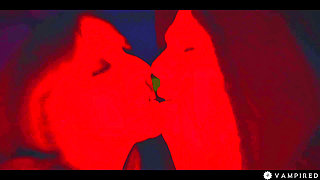 Sexy Vampire Lesbian Threesome - Girls Getting Mesmerize Into Slave Submission