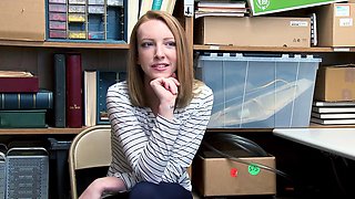 Skinny Bambinos indulge in a naughty office rendezvous