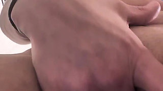 Deep fingering doggy style