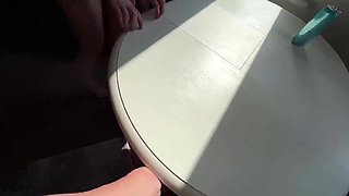 2 Video Compilation: Petite Inked Blonde Has Fun With Her Ste-bro & Slim Brunette Masturbates Solo