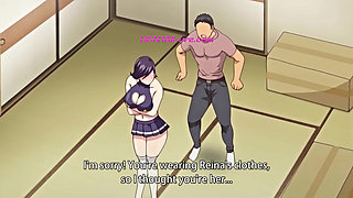 Curvy HENTAI Milf Rides Until He Explodes Inside Her & Fills Her Pussy With Creamy Load