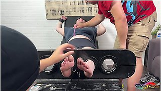Ticklish Chicks - Tklnurses Ears Tickled With Vibrating Feathers - Part 2 Brain Tickling