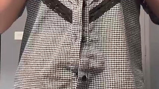 Hot Indian Mom Office Striptease