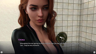 Boundaries of Morality 0.750 - Part 5a - Does Emma Really Let the Bull Justin Real Fuck Her in the Bathroom?