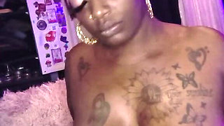 Playing in My Ebony Kitty