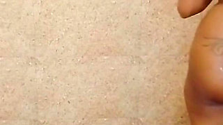 Sri Lankan Wife Gets Threesome with Husband and Room Boy in the Bathroom