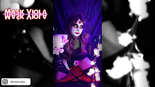 ASMR masturbating and jerking off trans orgasm