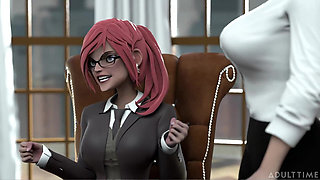 Hentai Sex College 2nd Semester Part 7 - Perfect Tits Futanari Babe Creampies Hentai MILF Principal!