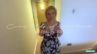 Curvy MILF Anne Marie Married British Wife Needs Her Body to Be Massaged and BBC