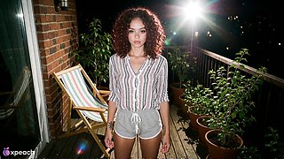 Dark Cherry Eastern European Girl Gets Railed