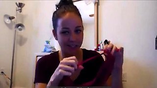 Amateur Striptease with a Funny Twist