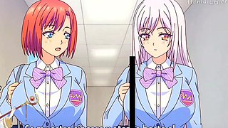 A horny, lascivious girl seducing her teacher - Hentai