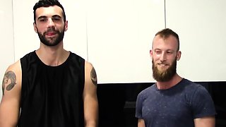 Aussie Anal While Jerking Off