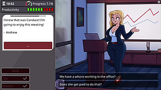 Girl with Big Boobs and Big Ass Takes Monster Cock - Barely Working Gameplay Level 3