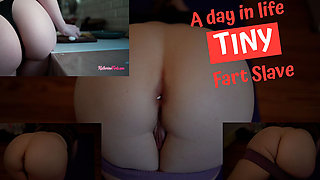 A Day in the Life of a Tiny Fart Slave