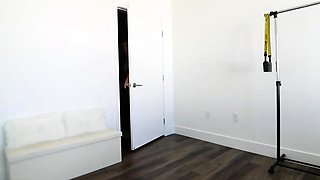 Blonde teen Sierras first erotic masturbation video