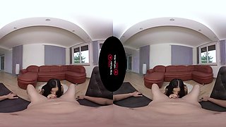 Master Of Fuckers - Shaved Busty Brunette Riding