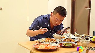 Awesome Asian Coed Blowjob And Balls Licking