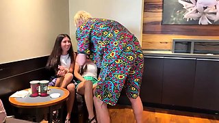 The Guys couldn't Resist when we took off our Panties in a