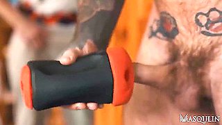 Markus Kage In Double Dildo Fun