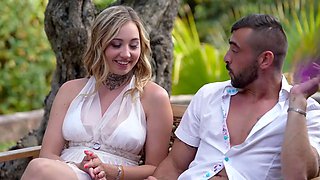And the Queen have sex with two guys in On Vacation