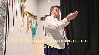 Teachers Dirty Slut Gets Double Domination Part 3
