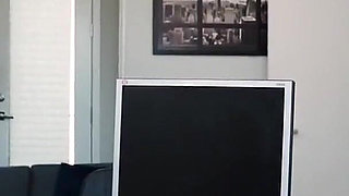 Babysitter Comforts Her Sad Laid-off Boss by Spitting on His Dick Until He's Happy Again