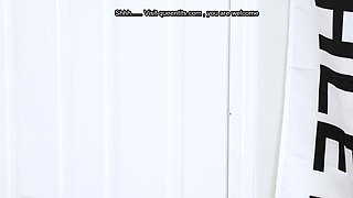 Busty MILFs sniff stepson's sweat and fight for a creampie