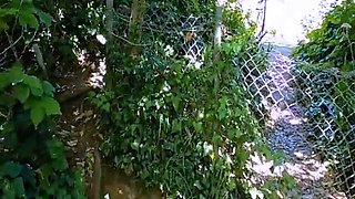 Mature Blonde Sue Masturbates in the Woods