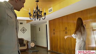 Redhead Housekeeper Fucked By Her Boss