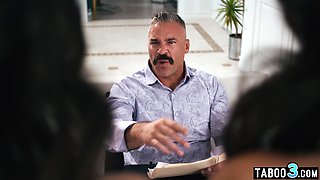 Dad fucking his asian teen stepdaughters