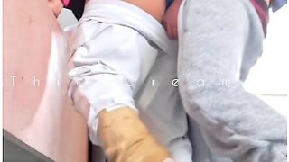 Big Ass Teen Is Not Afraid To Get Caught - Public Cr Double Creampie Fuck