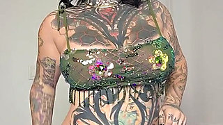 Rave Girl Strip Tease