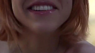 Young Ginger Cutie Sabrina Nicole Gets Fucked by Big Dick Brit