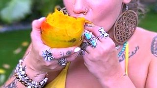 Indica Flower Puts Her Body On Display And Gets Intimate