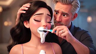 Hot Blonde Teen Gets Thanked By Rich Stepdad For Everything He Did