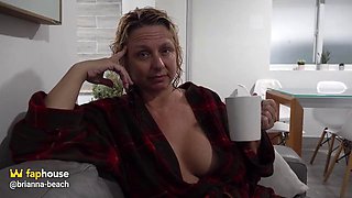Brianna Beachs Soaked Beach Creampie