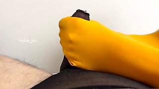Femdom fetish bitch in stockings